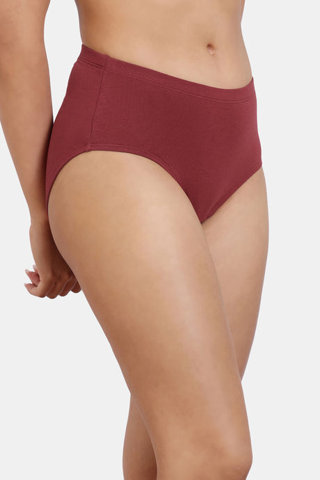 Zivame Anti-Microbial Medium Rise Full Coverage Hipster Panty (Pack of 3) - Multicolor — image 8